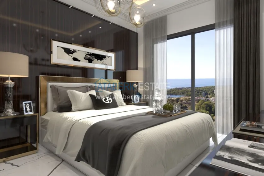 Приобрести Новый строящийся проект в Алании, район Авсаллар 6 