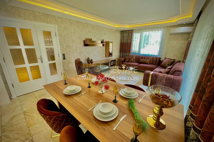 Приобрести Квартира в Махмутларе трехкомнатная с современной мебелью, видом на море и горы 4 