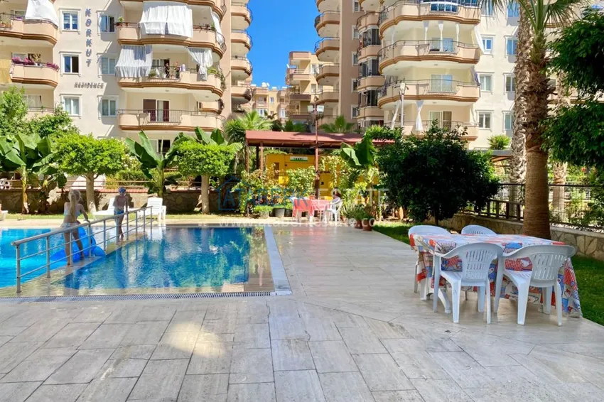 Квартира в Махмутларе с видом на море и горы 4 