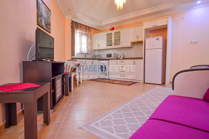 Приобрести Квартира двухкомнатная с мебелью в жилом комплексе, Алания, Махмутлар 4 