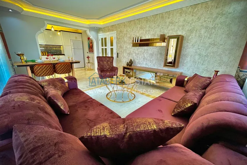 Приобрести Квартира в Махмутларе трехкомнатная с современной мебелью, видом на море и горы 5 