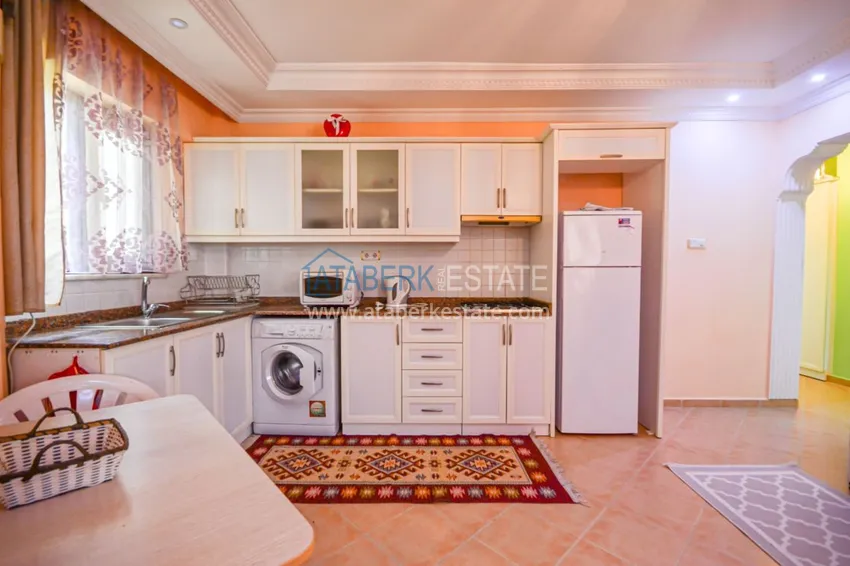 Приобрести Квартира двухкомнатная с мебелью в жилом комплексе, Алания, Махмутлар 5 