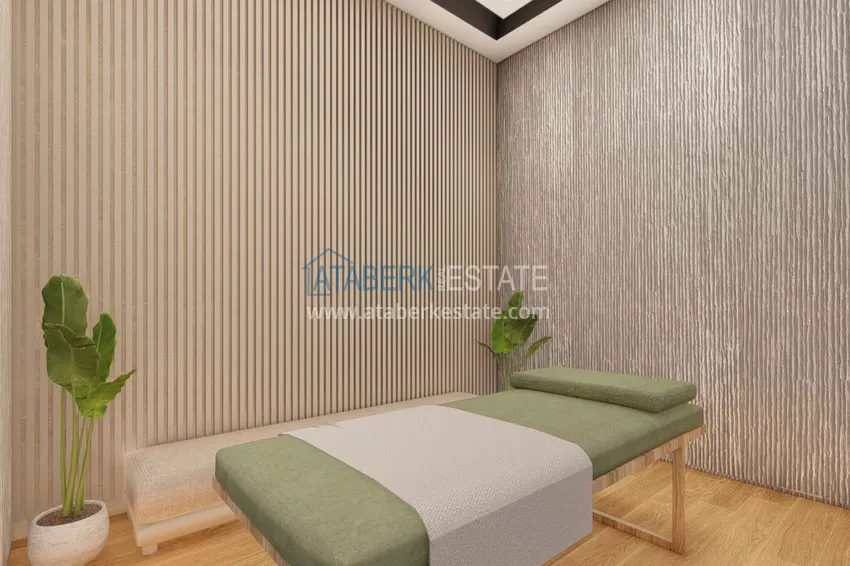 Новый проект жилого комплекса в Махмутларе на первой береговой линии 57 