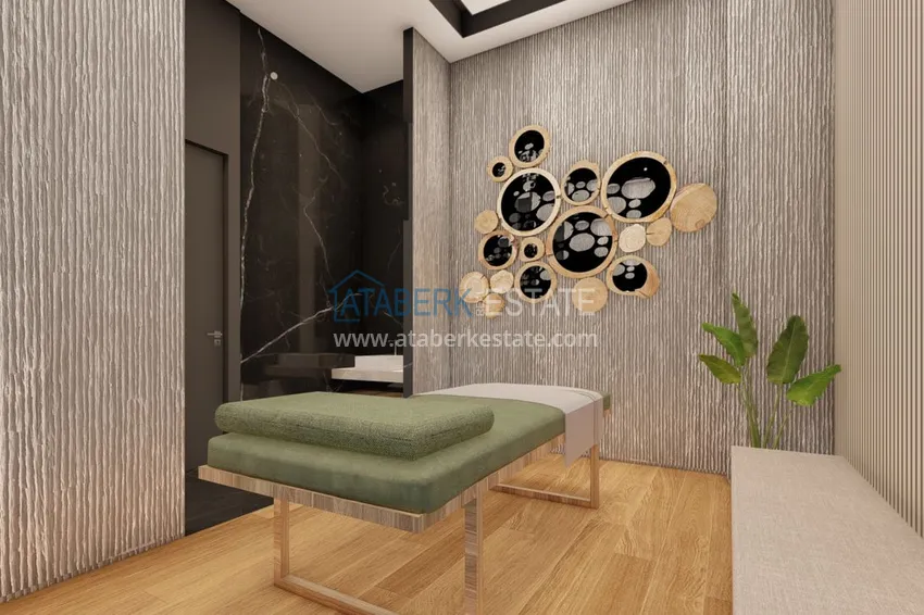 Новый проект жилого комплекса в Махмутларе на первой береговой линии 58 