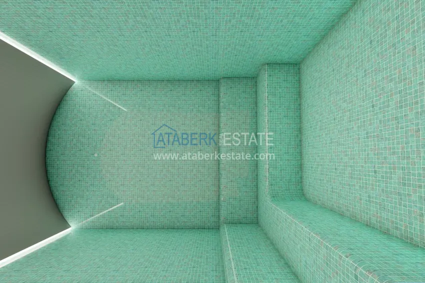 Новый проект жилого комплекса в Махмутларе на первой береговой линии 62 