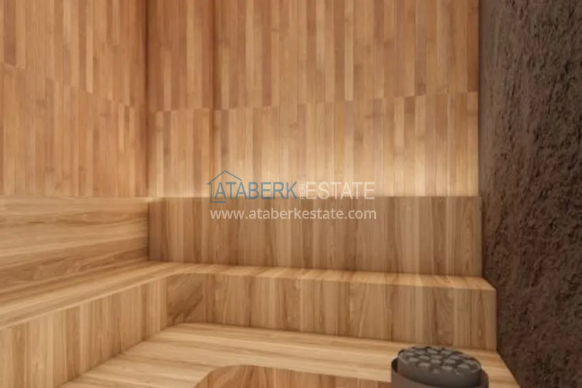 Новый проект жилого комплекса в Махмутларе на первой береговой линии 63 