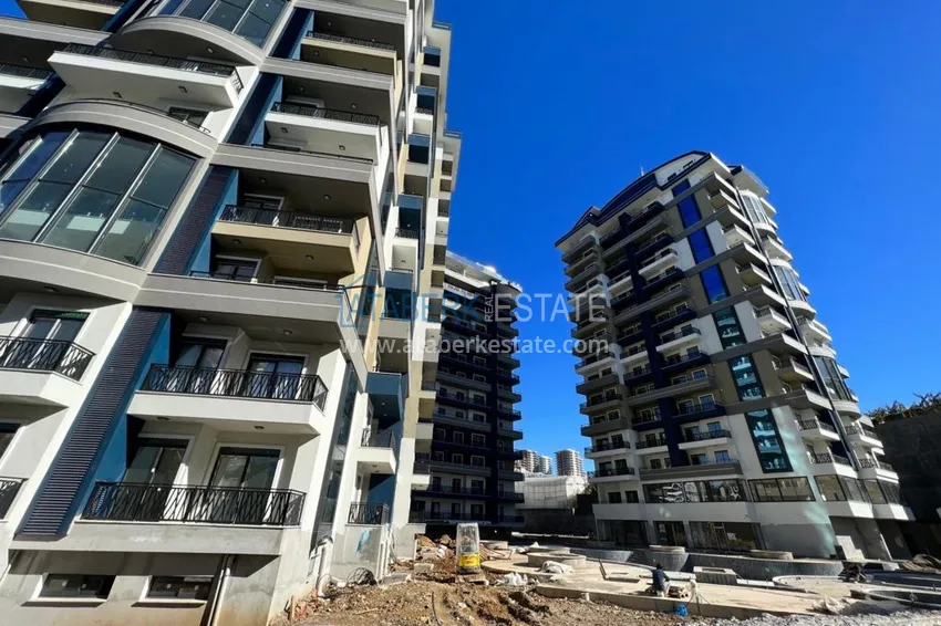 Впечатляющий модный проект жилого комплекса в Махмутларе 5 