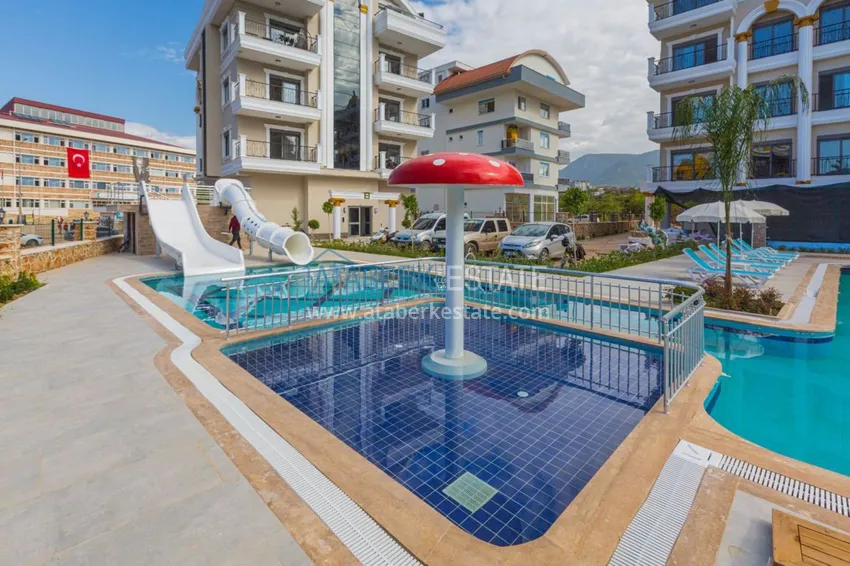 Квартира в районе Оба с качественной чистовой отделкой и видом на горы 4 