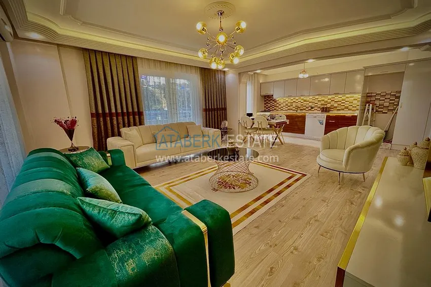 Приобрести Квартира в Махмутларе с новой мебелью, в комфортабельном комплексе 6 