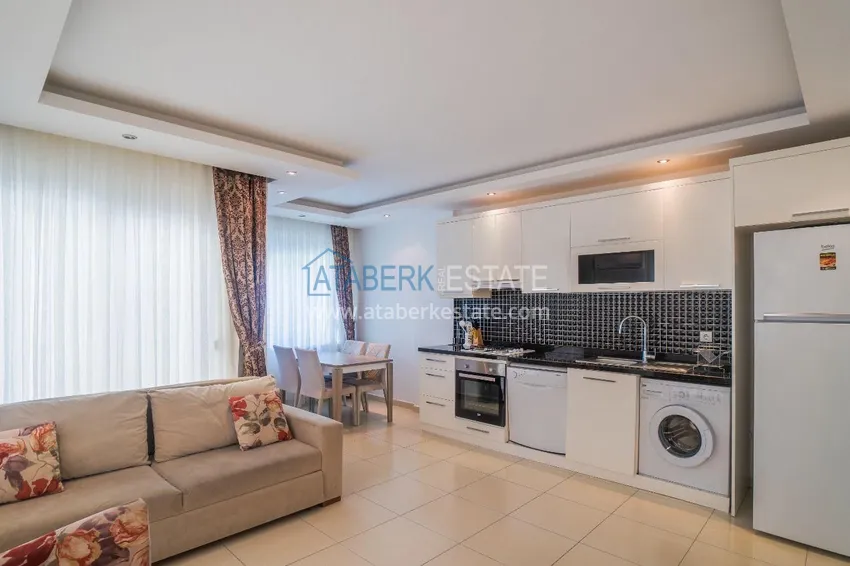 Приобрести Квартира в Алании трехкомнатная в районе пляжа Клеопатра  4 