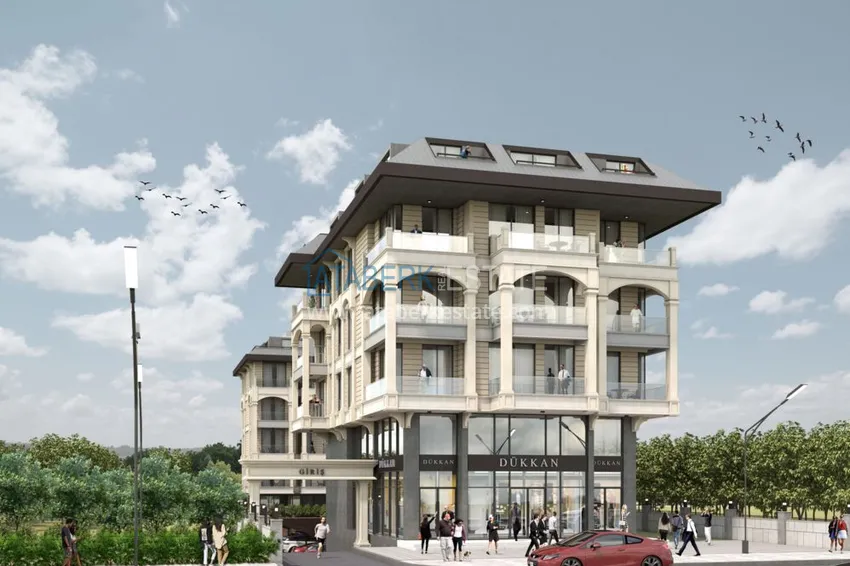 Квартиры и пентхаусы в строящемся бутик-комплексе в районе Кестель 4 