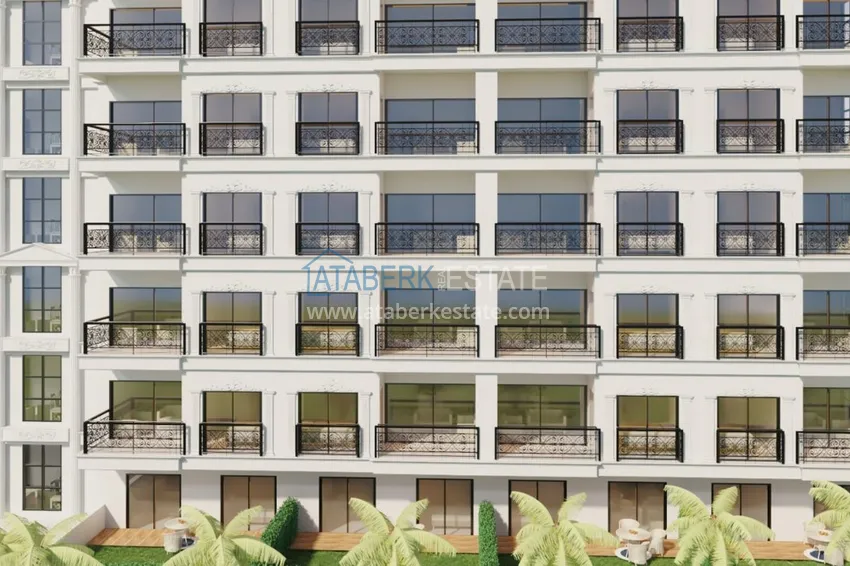 Квартира в Авсалларе в строящемся комплексе от инвестора с рассрочкой платежа  4 