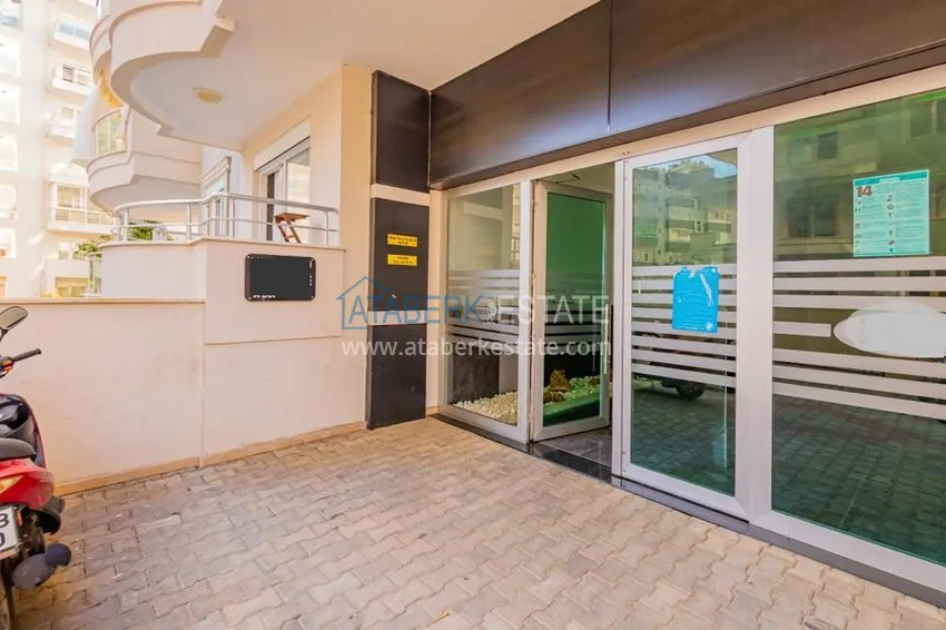 Квартира с мебелью, видом на море и горы в Махмутларе  5 