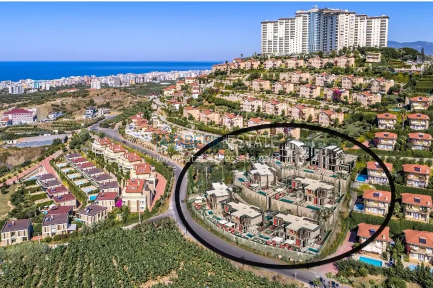 Новый проект элитного комплекса вилл в Каргыджаке 4 