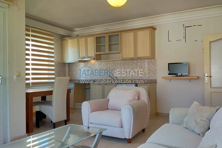 Приобрести Квартира в Джикджилли двухкомнатная с мебелью, видом на море и горы  5 