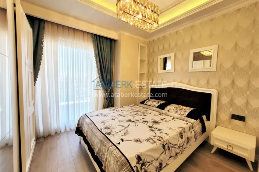 Приобрести Квартира в районе Оба меблированная с видом на море и горы. Недвижимость под ВНЖ 11