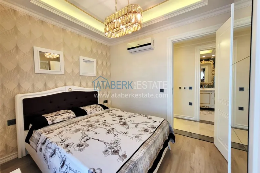 Приобрести Квартира в районе Оба меблированная с видом на море и горы. Недвижимость под ВНЖ 12