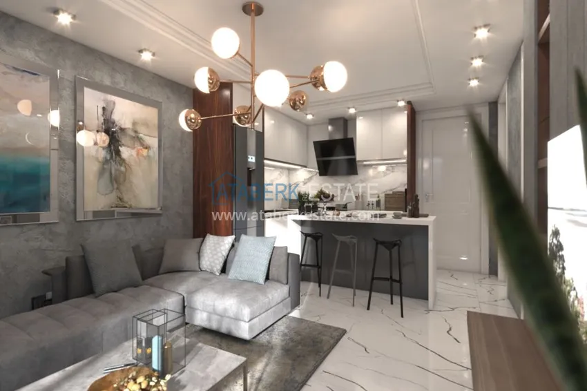 Приобрести Новый строящийся проект в Алании, район Авсаллар 9 