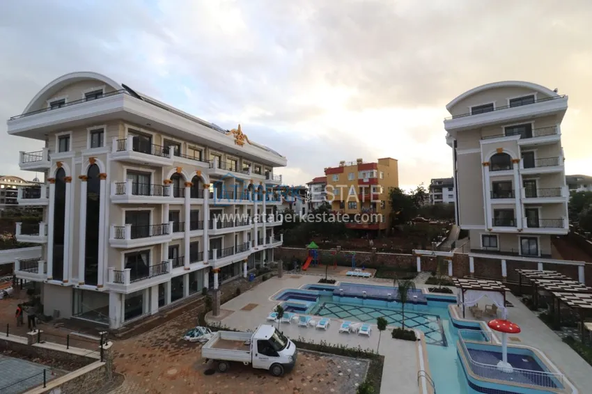 Квартира в районе Оба с качественной чистовой отделкой и видом на горы 5 