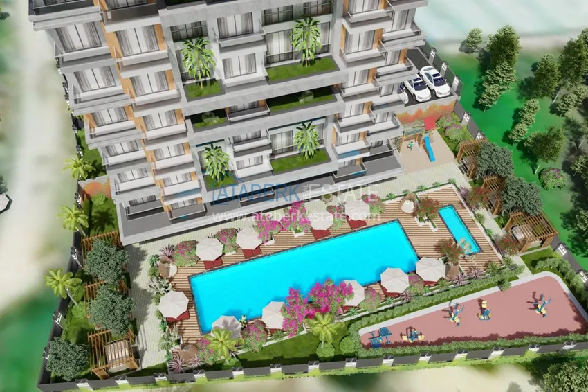 Новый инвестиционно-привлекательный проект жилого комплекса в Авсаллар  5 
