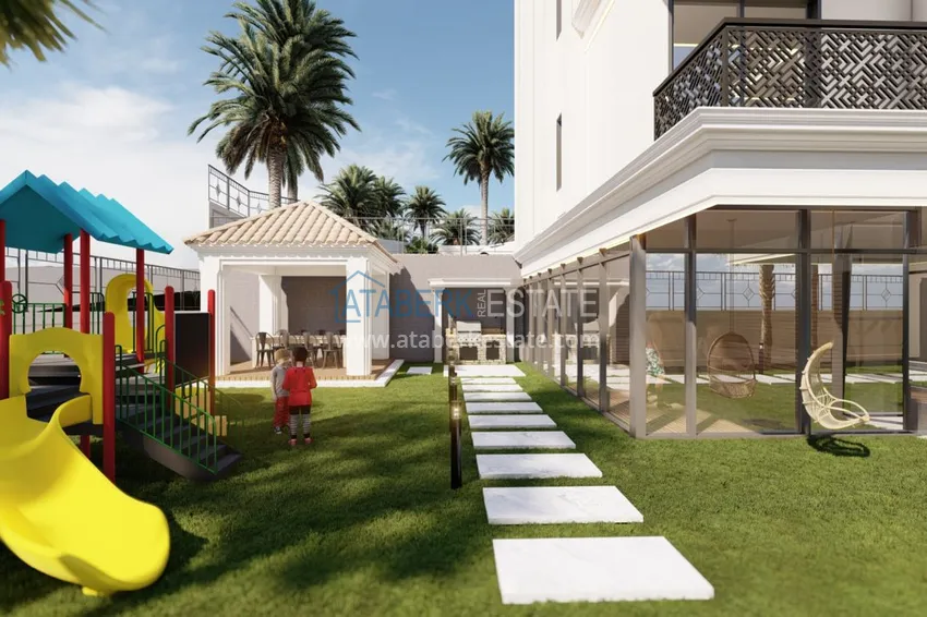 Новый строящийся проект в Алании, район Авсаллар 6 