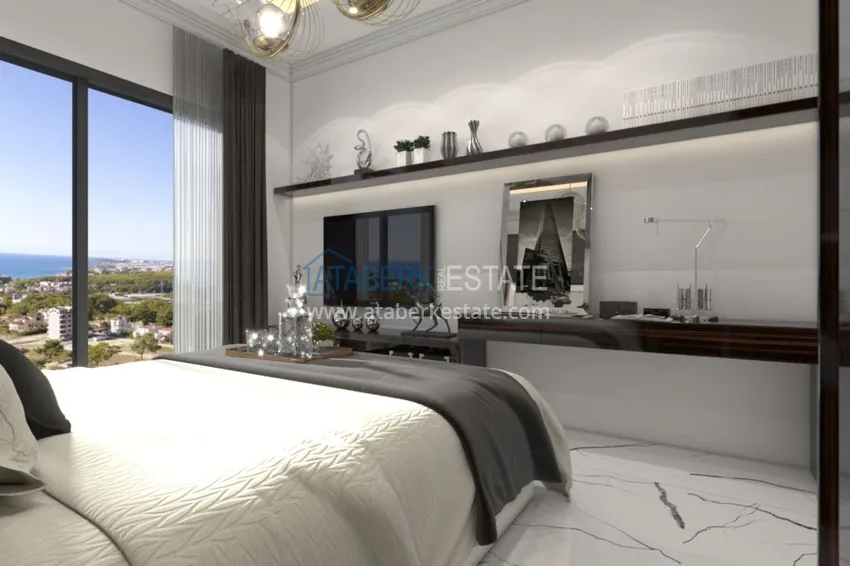 Приобрести Новый строящийся проект в Алании, район Авсаллар 10 