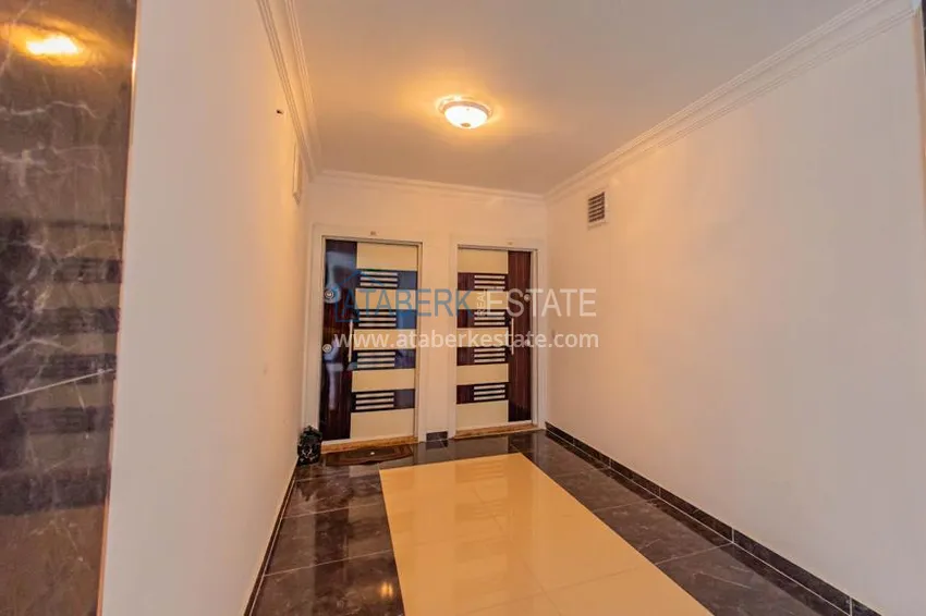 Квартира с мебелью, видом на море и горы в Махмутларе  6 