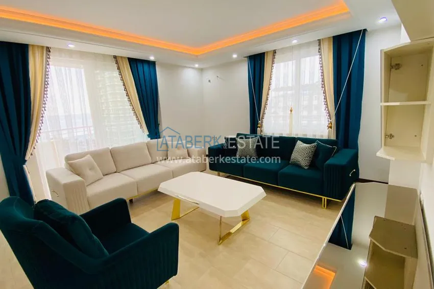 Приобрести Квартира меблированная на первой береговой линии в Махмутларе  5 