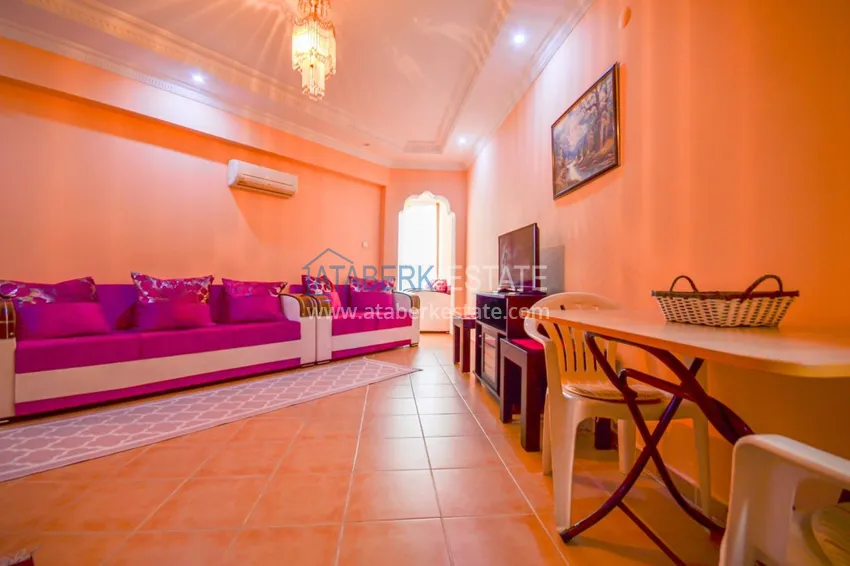 Приобрести Квартира двухкомнатная с мебелью в жилом комплексе, Алания, Махмутлар 7 