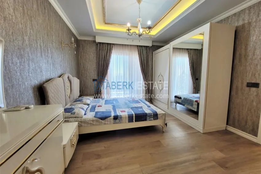 Приобрести Квартира в районе Оба меблированная с видом на море и горы. Недвижимость под ВНЖ 14