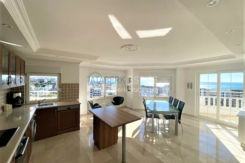 Приобрести Пентхаус-дуплекс в Тосмуре меблированный с видом на море  6 