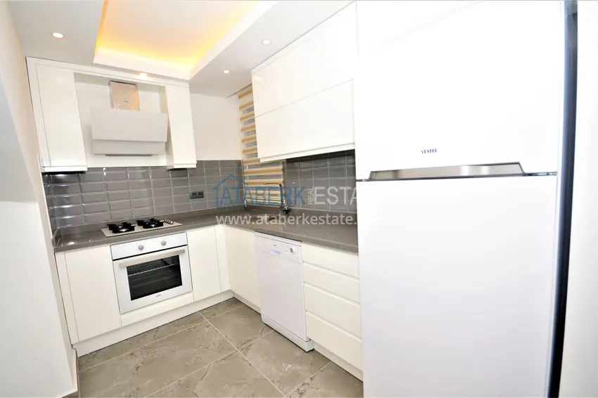 Приобрести Таунхаус в центре Алании с мебелью и роскошными видовыми характеристиками  6 