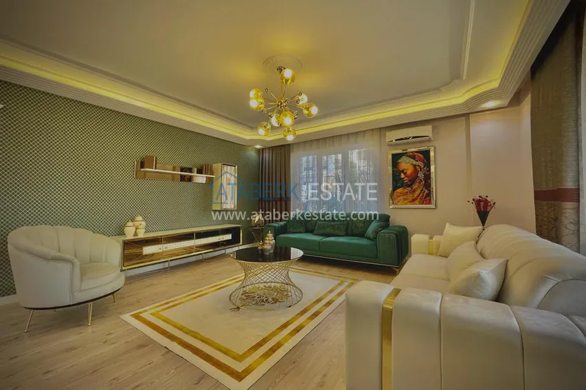 Приобрести Квартира в Махмутларе с новой мебелью, в комфортабельном комплексе 8 