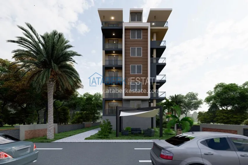 Квартира в Газипаше от инвестора в строящемся комплексе 6 