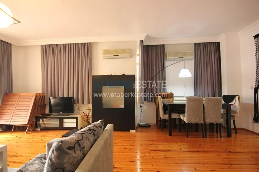 Приобрести Двухуровневая квартира в Махмутларе с мебелью и отдельной кухней 7 