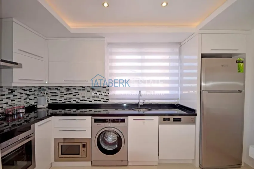 Приобрести Квартира в Алании, район пляжа Клеопатра с мебелью и видом на море 6 