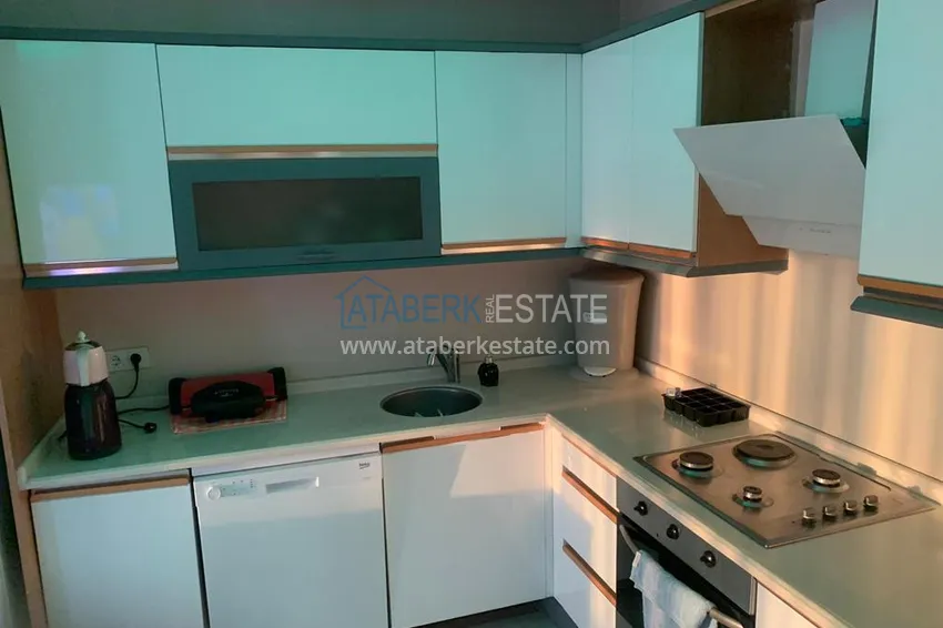 Приобрести Квартира в Махмутларе с мебелью, застекленным балконом и видом на море  6 