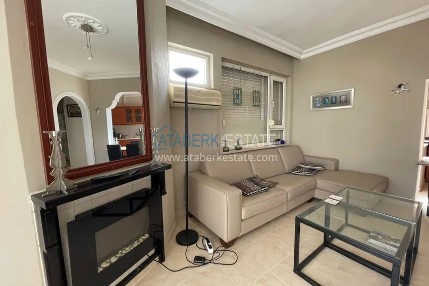 Приобрести Трехкомнатная квартира с мебелью на второй береговой линии в Махмутларе, Алания, 100 м2 8 