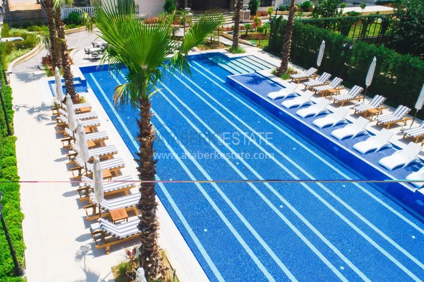 Квартира в районе Оба меблированная с видом на море и горы. Недвижимость под ВНЖ 6