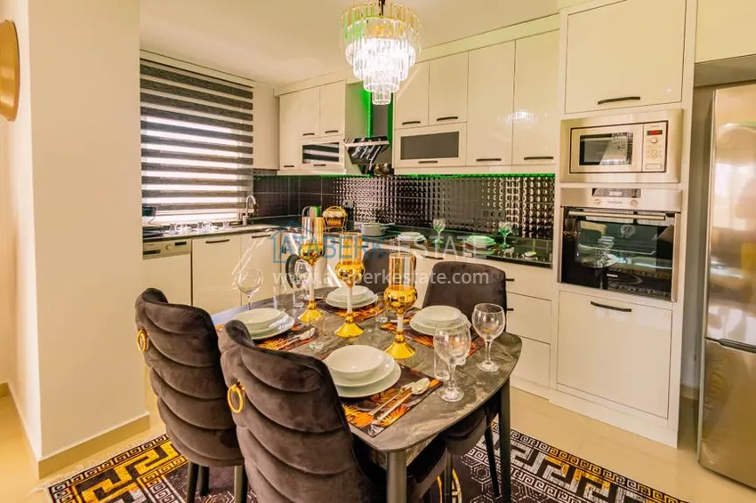 Приобрести Квартира с мебелью, видом на море и горы в Махмутларе  8 