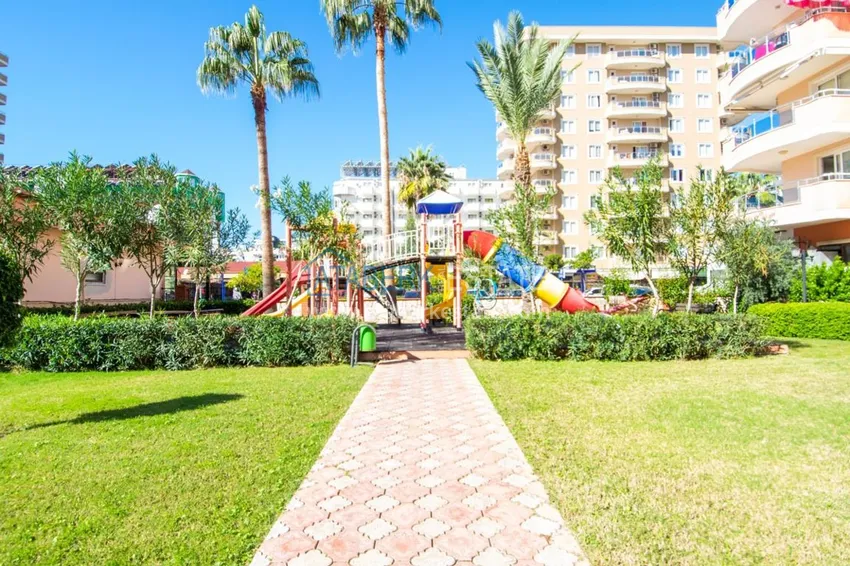 Квартира меблированная на первой береговой линии в Махмутларе  7 