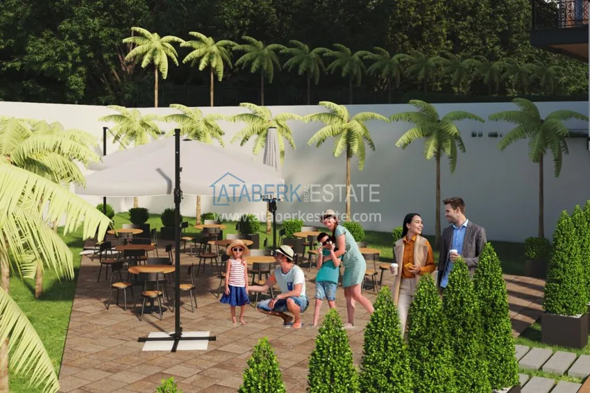 Квартира в Авсалларе в строящемся комплексе от инвестора с рассрочкой платежа  6 