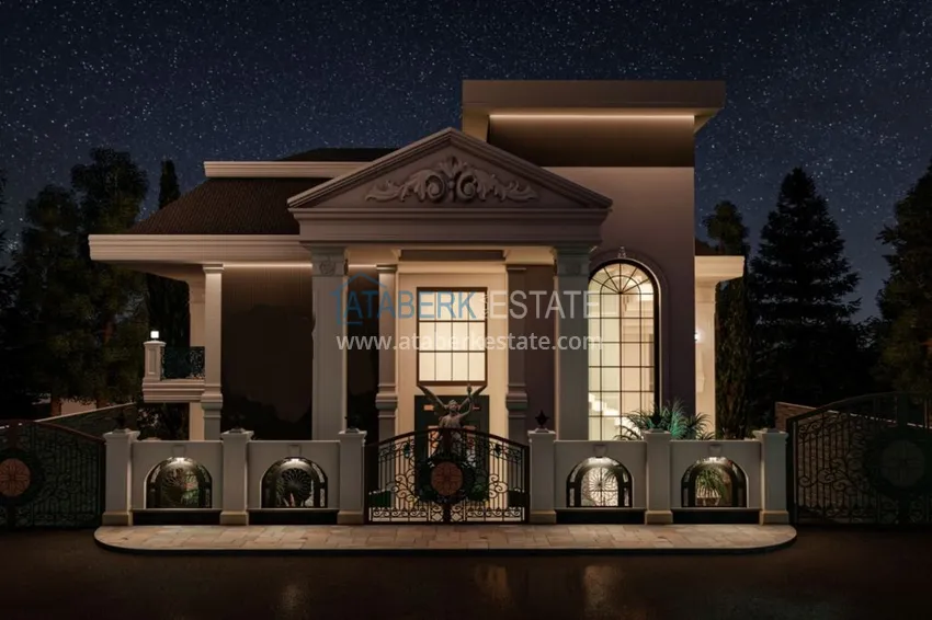 Вилла в Каргыджаке на этапе строительства с рассрочкой  6 