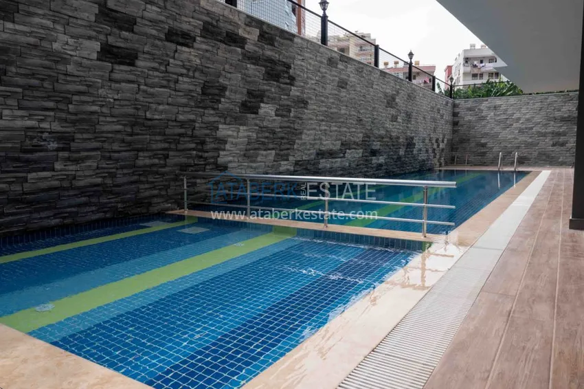 Пентхаус-дуплекс в Махмутларе с новой мебелью в молодом комплексе  7 