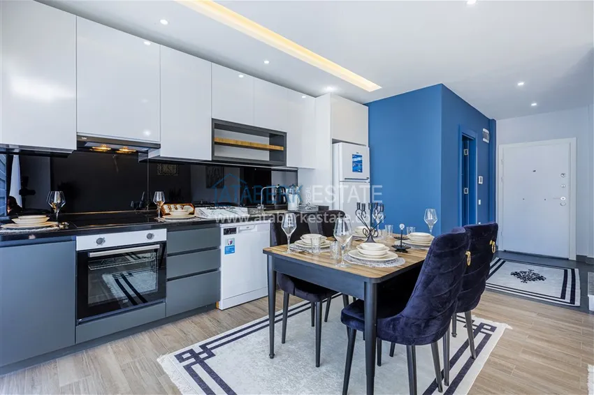 Приобрести Пентхаус-дуплекс в Махмутларе с новой мебелью в молодом комплексе  7 