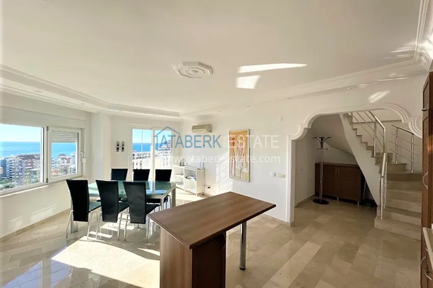 Приобрести Пентхаус-дуплекс в Тосмуре меблированный с видом на море  8 