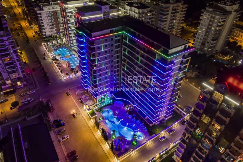 Квартира в Махмутларе с мебелью в комплексе комфорт-класса 7 