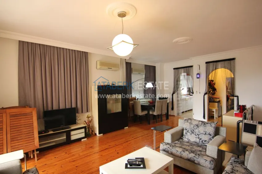 Приобрести Двухуровневая квартира в Махмутларе с мебелью и отдельной кухней 8 