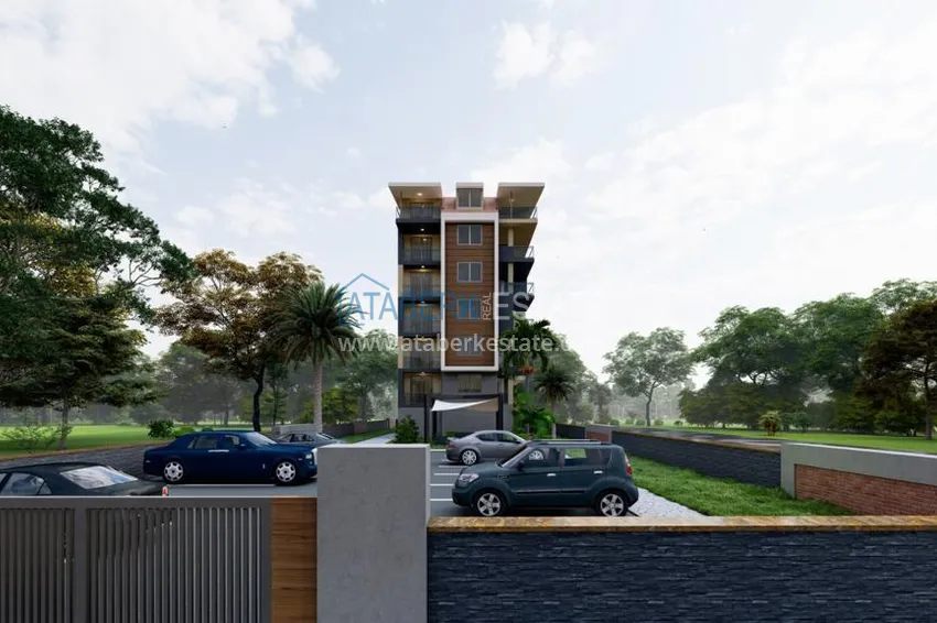 Квартира в Газипаше от инвестора в строящемся комплексе 7 