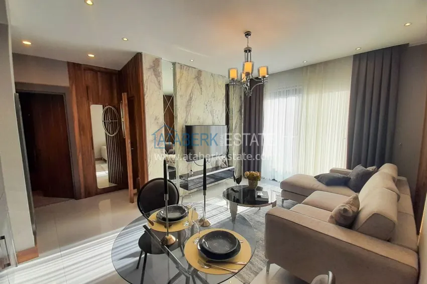 Аренда квартиры в Махмутларе с современным интерьером A98 1